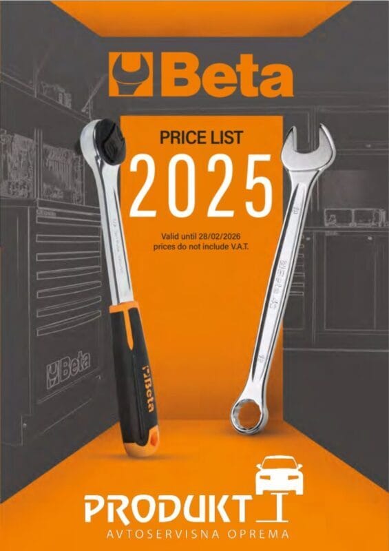 CENIK generalni katalog BETA 2025 Produkt naslovnica