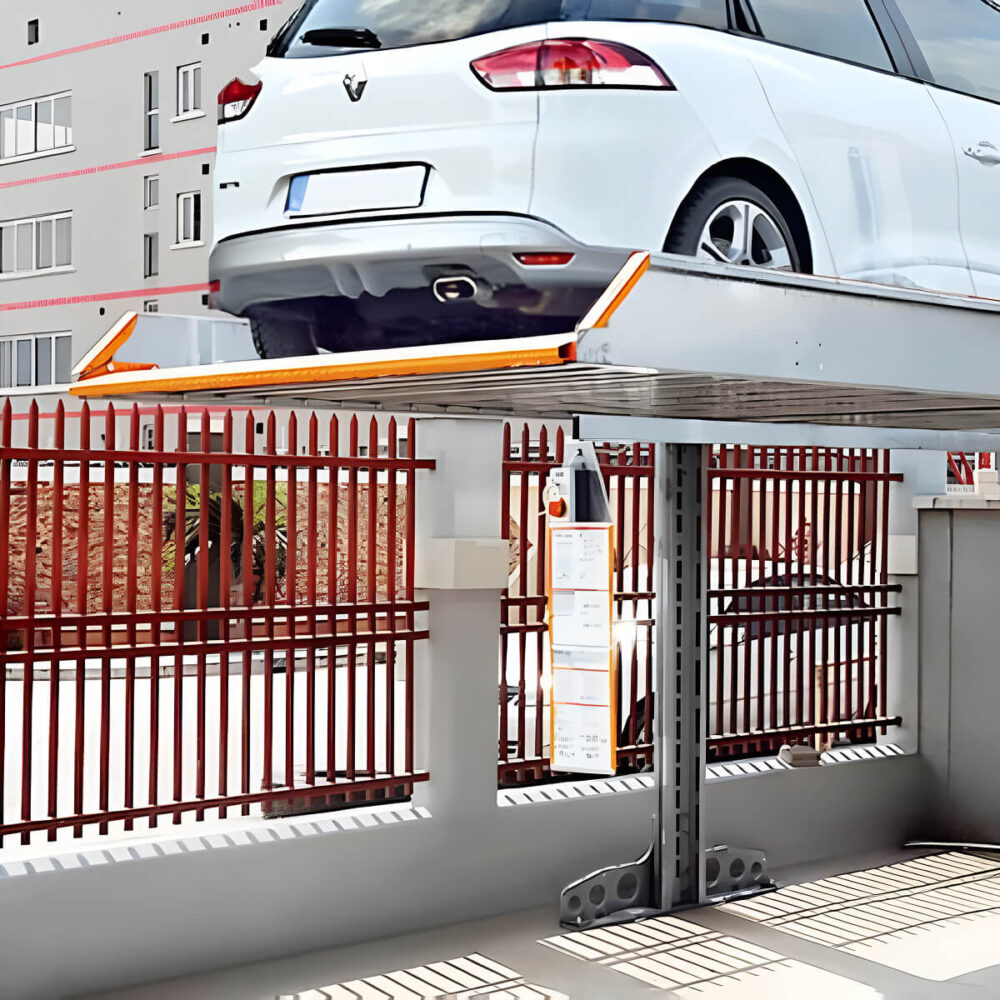 SingleVario 2061 Outdoor – zunanje parkirno dvigalo za osebna vozila (KLAUS Multiparking)
