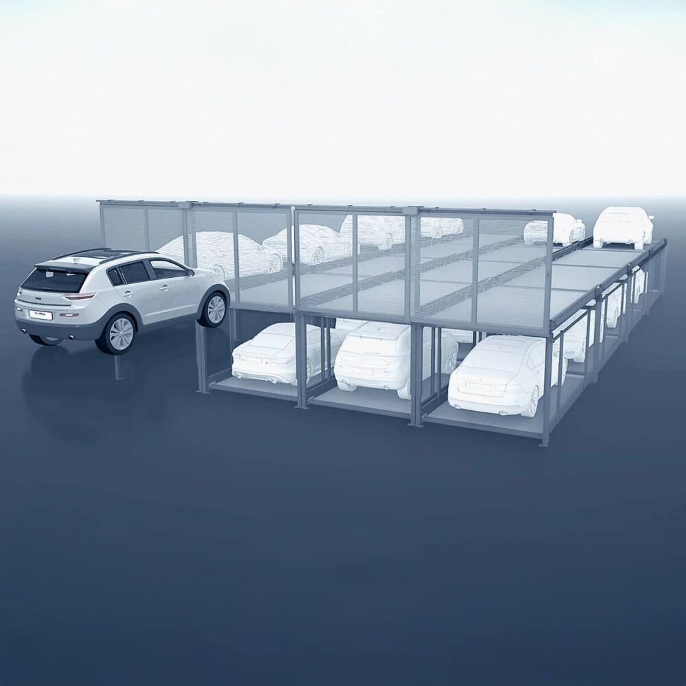 TrendVario 6100 polavtomatski parkirni sistem z možnostjo vožnje skozi (KLAUS Multiparking) TrendVario 6100 polavtomatski parkirni sistem z možnostjo vožnje skozi (KLAUS Multiparking)